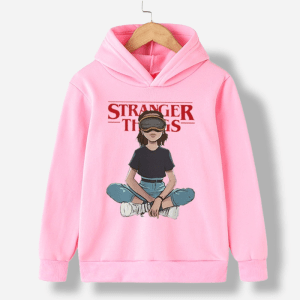 New Stranger Things Hoodie side view — Stranger Things kids merch