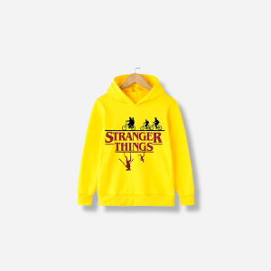 Stranger Things 4 Hoodie for Kids detail — Stranger Things merch for kids