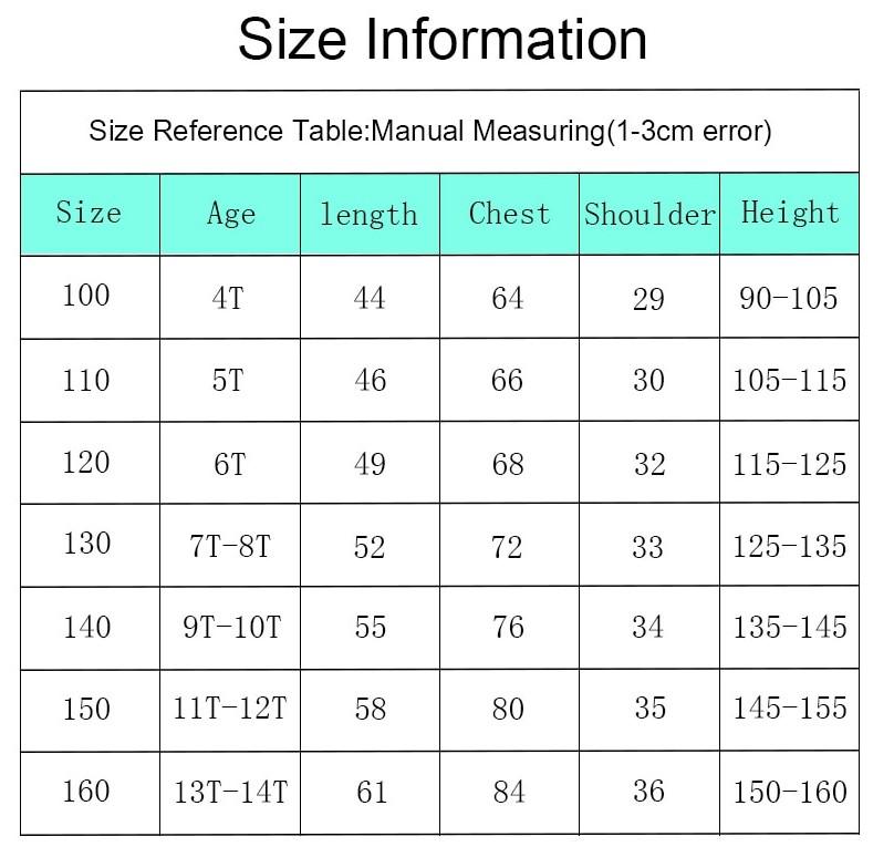 stranger thigns tshirt size info