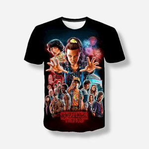 3D Stranger Things T-Shirt — Stranger Things kids merch by Dripaku