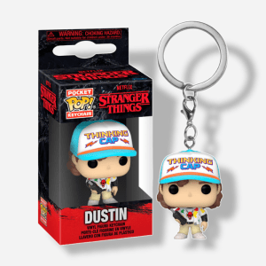 Dustin Funko Pop Keychain — Stranger Things kids merch by Dripaku