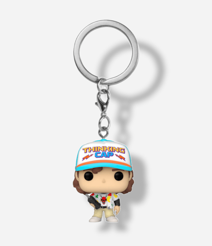 Stranger Things Season 4 Dustin Funko Pop Keychain