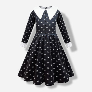 Wednesday Addams Family Dress For Adults — Wednesday kids merch by Dripaku