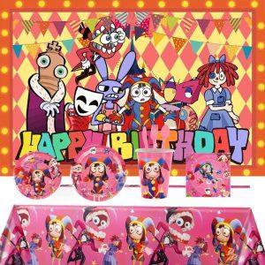 Digital Circus Birthday Decorations — TADC kids merch by Dripaku