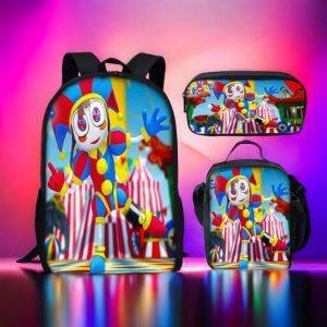 Pomni Backpack Set — TADC kids merch by Dripaku