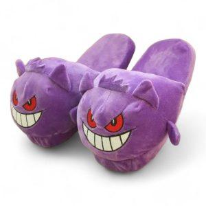 Gengar Plush Slippers — Pokémon kids merch by Dripaku