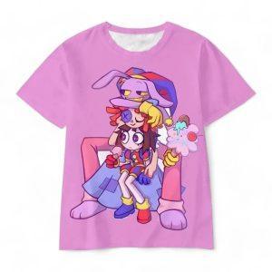 Pomni & Jax T-Shirt #2 — TADC kids merch by Dripaku