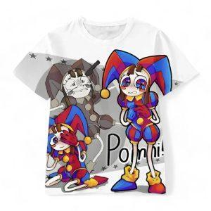 Pomni T-Shirt #4 — TADC kids merch by Dripaku