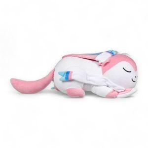 Sleeping Sylveon Plush — Pokémon Eeveelution kids merch by Dripaku