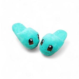 Squirtle Plush Slippers — Pokémon kids merch by Dripaku