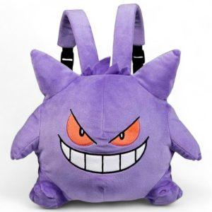 Gengar Plush Backpack — Pokémon kids merch by Dripaku