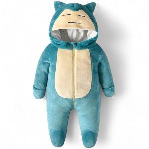 Snorlax Baby Onesie — Pokémon kids merch by Dripaku