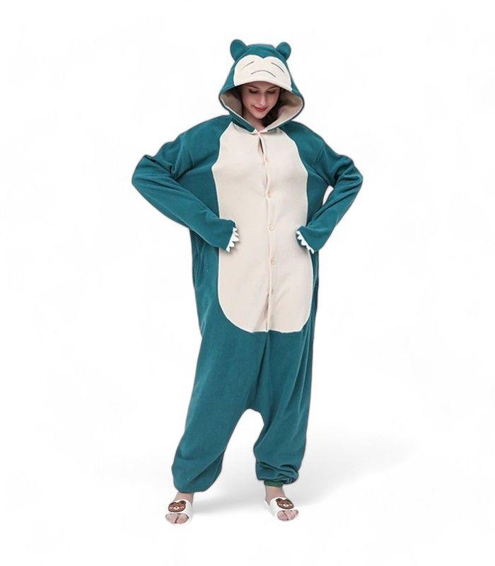 Snorlax Onesie Tail side view — Pokémon kids merch