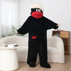Silly Wearable Onesies | Cozy Fun Onesie Pajamas detail — anime merch for kids
